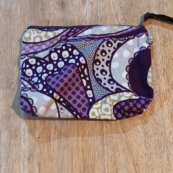 Thirty-One Purple Patterned Drawstring Bag - Picture 2 of 4